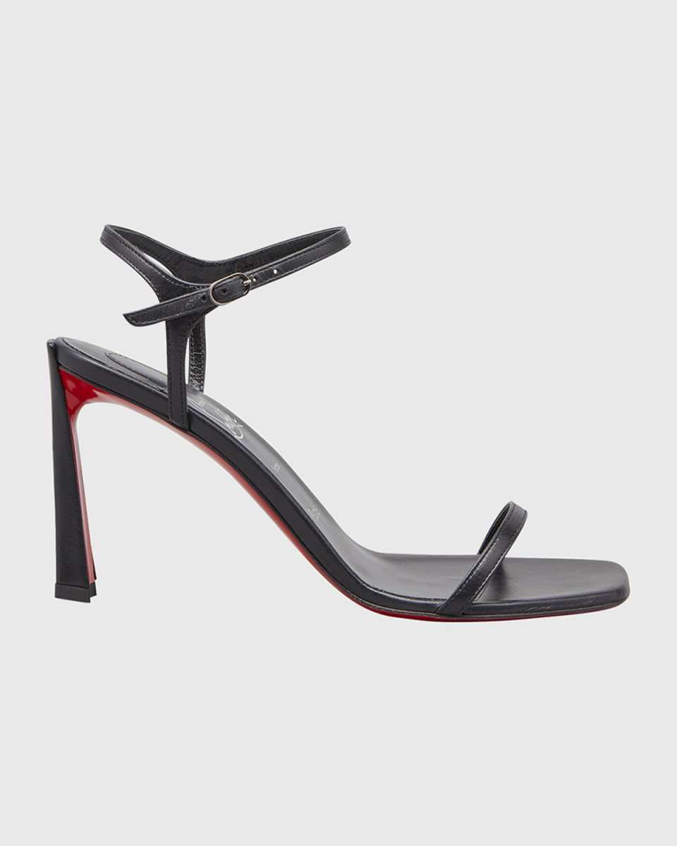 Condora Ankle-Strap Red Sole Sandals